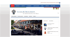 Desktop Screenshot of istitutonastroazzurro.org